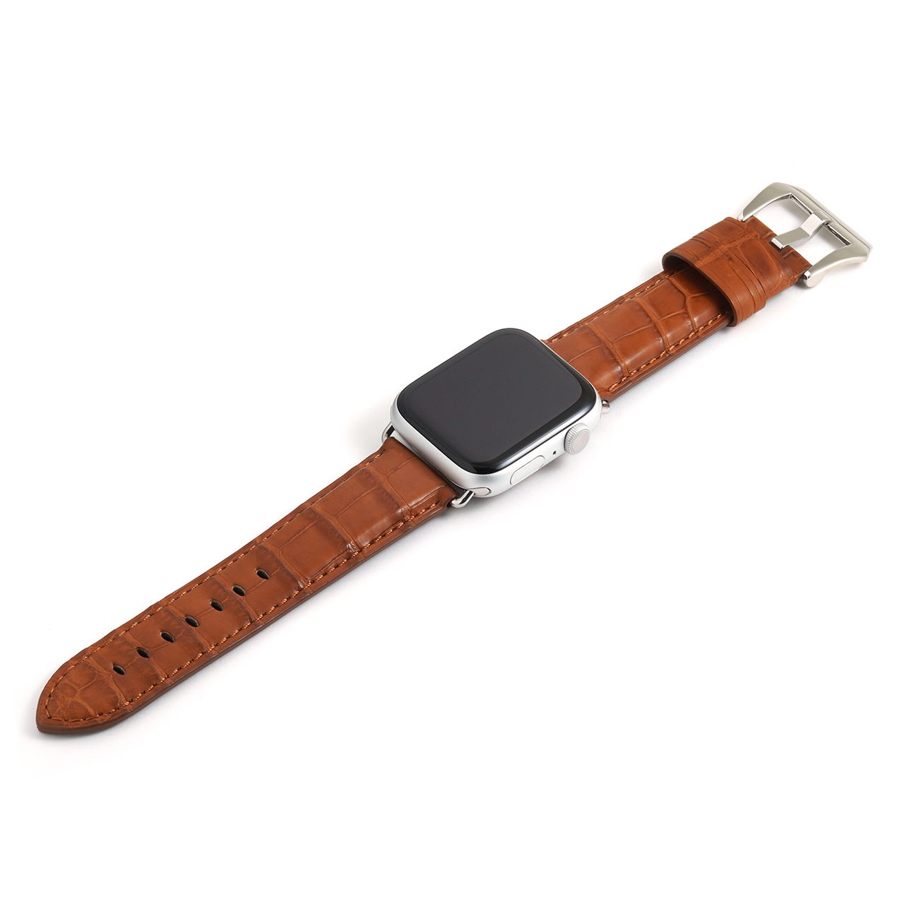 #485 Apple Watch \u003cエルメス\u003e D.バックル エベンヌ 良品